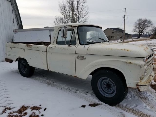 1966 ford f-250 barn find original california truck