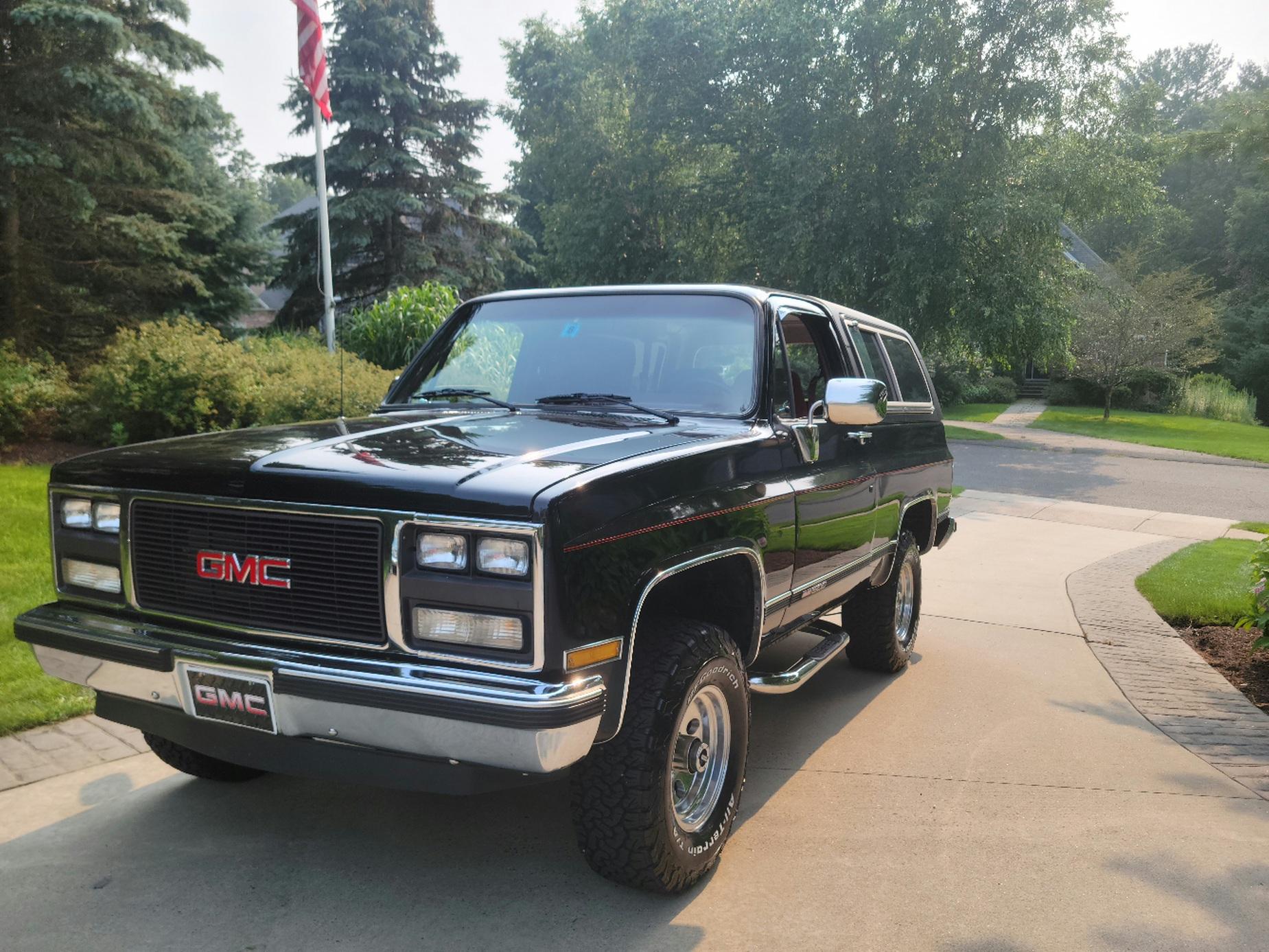 1990 gmc jimmy sle 4×4