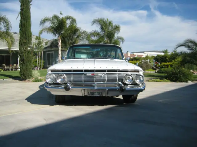 1961 chevrolet bel air 2dr bubble top, 348, 3spd