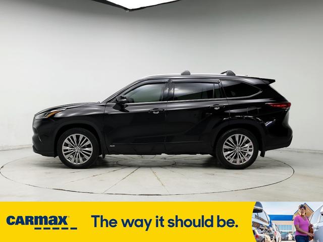 2022 toyota highlander hybrid platinum