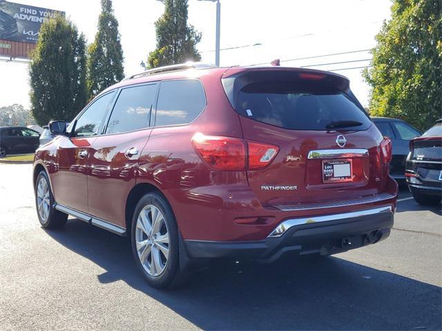 2019 nissan pathfinder sl premium pkg