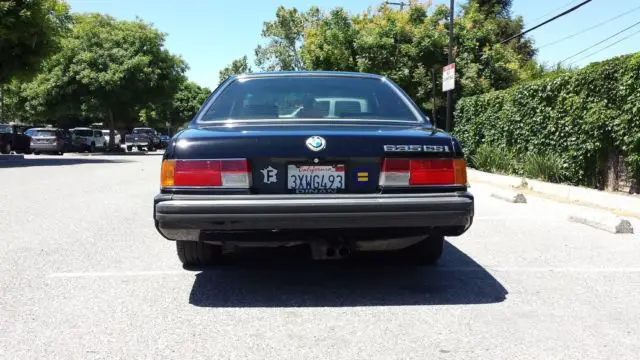 1989 bmw 635csi coupe - black on grey. great condition. rare