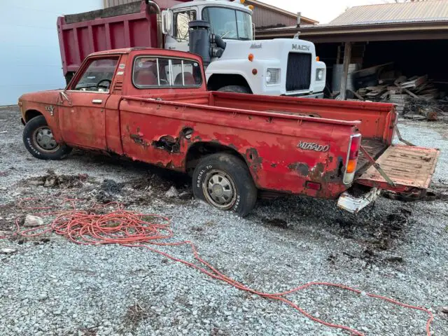 1979 chevrolet luv pickup orange rwd automatic