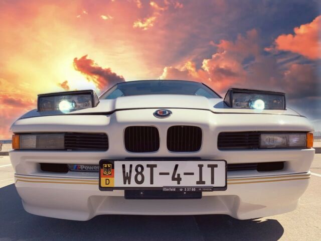 no reserve 1992 bmw 850i v12 factory rare 6spd clean title records free shipping