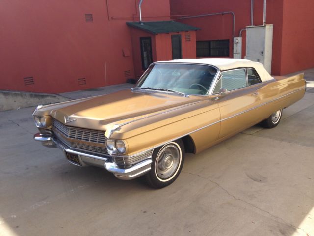 1964 cadillac coupe de ville convertible