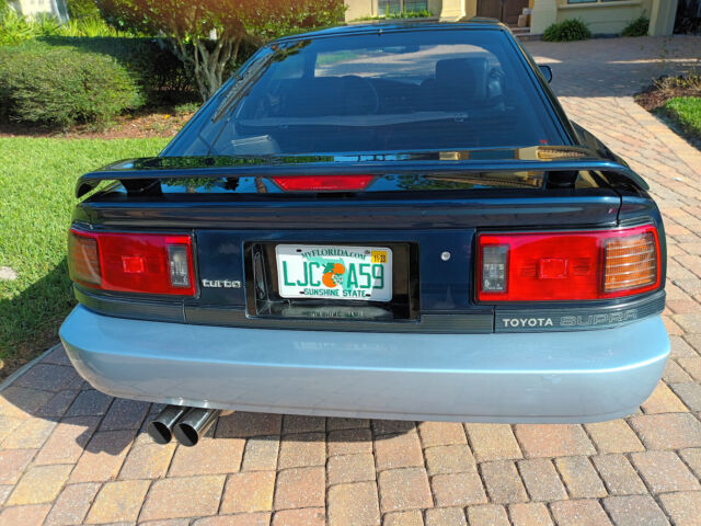 1988 toyota supra hatchback blue rwd 5sp manual