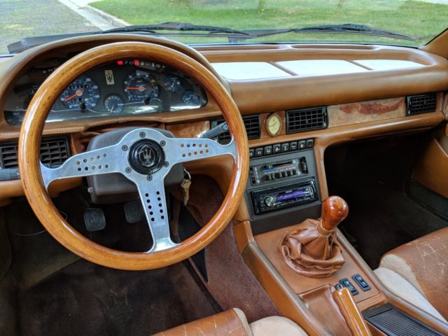 1984 maserati bitrubo - professional drivetrain swap from fuel-injected '87