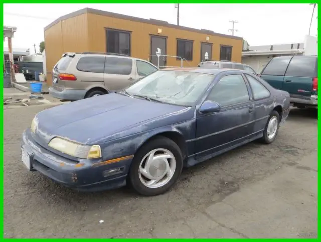 1989 ford thunderbird sc used 3.8l v6 12v automatic no reserve