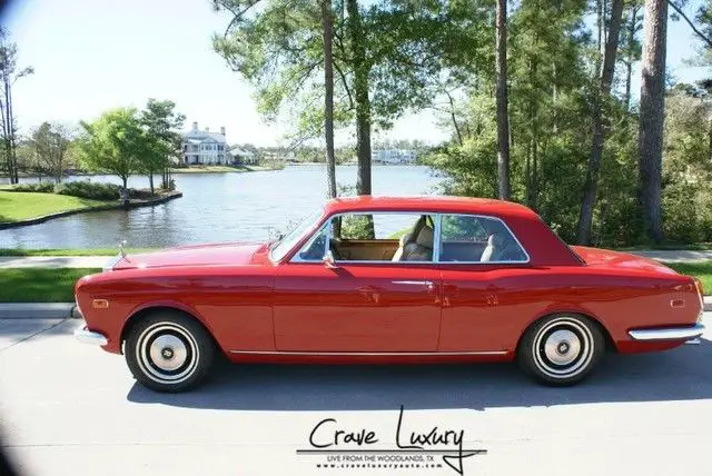 rolls royce corniche red loaded leather...call today crave luxury auto