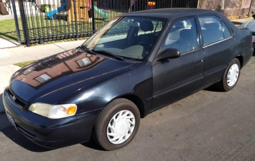 2000 toyota corolla ve in california by owner