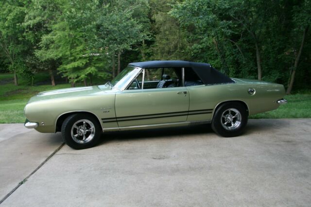 1968 plymouth barracuda convertible resto-mod