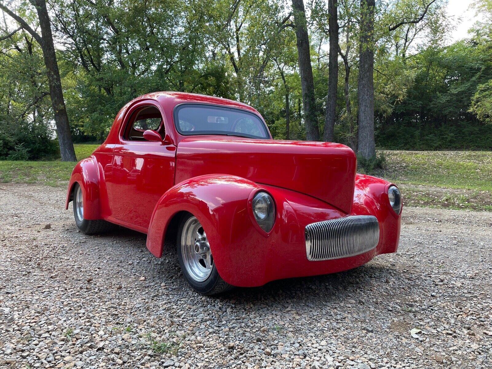 1941 willys coupe fiberglass outlaw body very clean