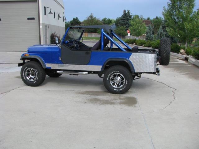1982 jeep cj-8 scrambler - only 9167 miles since restoration - must see!