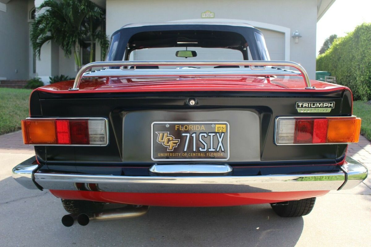 1971 tr6 national first place award winner from (aaca -1998) hershey park, pa