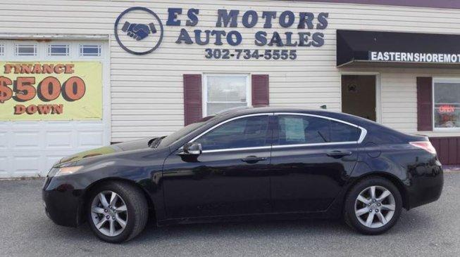 2012 acura tl w/ technology package for sale in dover, delaware