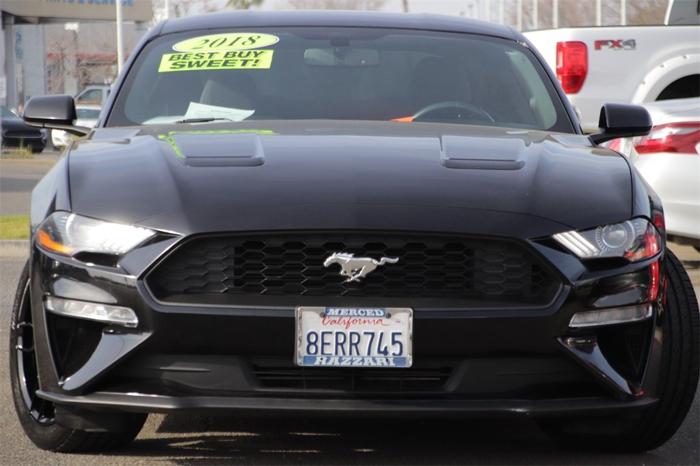 used 2018 ford mustang coupe merced, ca 95340 for sale in merced, california
