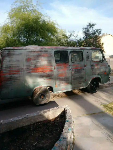 ford econoline 1966 supervan extended 1-ton 8-door 9-window