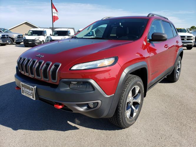 used 2015 jeep cherokee 4wd trailhawk fond du lac, wi 54937 for sale in fond du lac, wisconsin