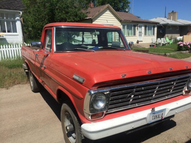 1967 ford f250 4x4 - custom cab high-boy