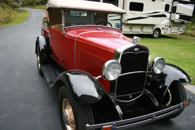 1930 ford model a roadster pick up truck in excellent condition!