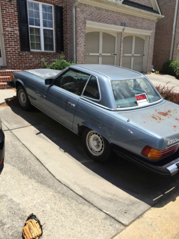 j.r. ewing style! this 45sl needs some tlc. runs! ac!