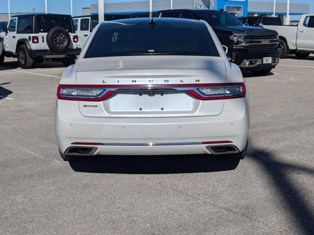 2018 lincoln continental black label