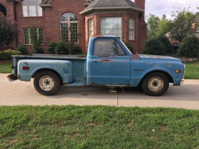 1972 chevrolet c10 truck short bed runs and drives great!!! patina builder swb
