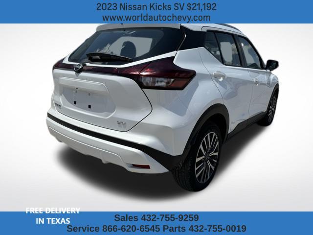 2023 nissan kicks sv