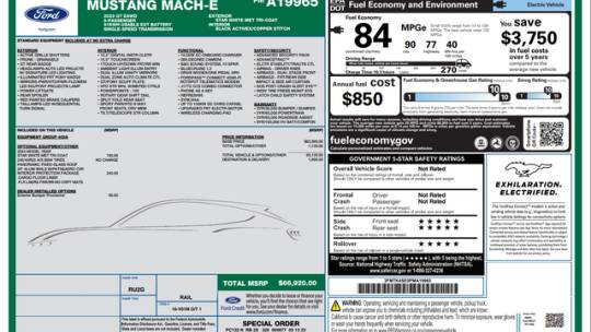 2023 Ford Mustang Mach-E