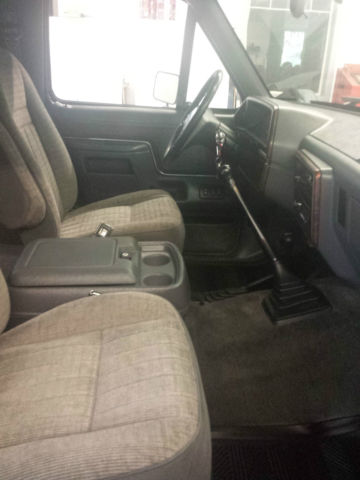 1990 ford bronco xlt 4x4 5sp manual transmission