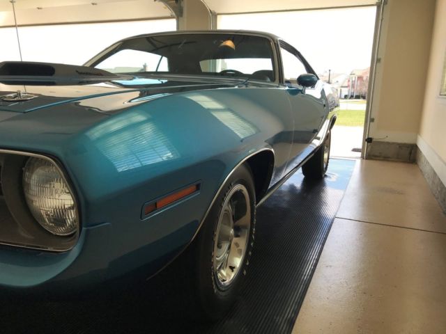 1970 plymouth cuda 440-6 pack oe restored