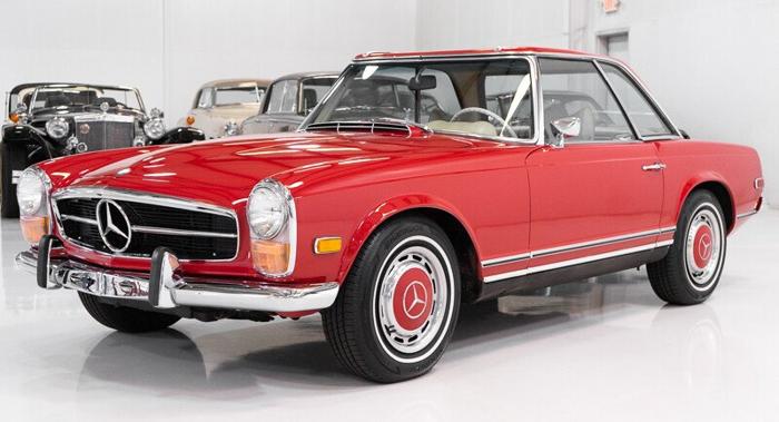 1971 mercedes-benz 280sl in saint louis, missouri