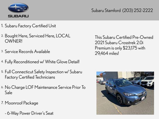2021 subaru crosstrek premium