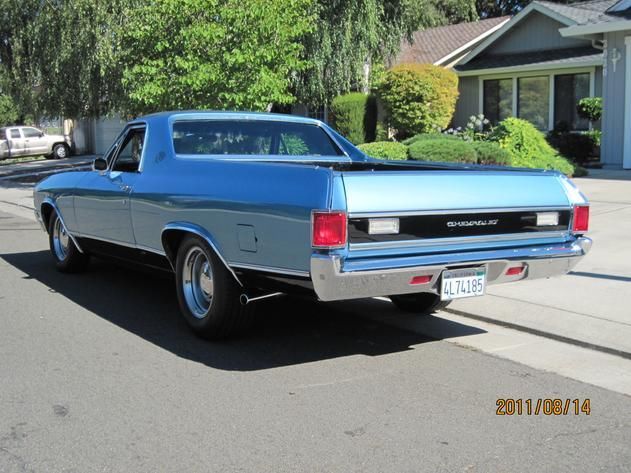 1971 chevrolet el camino custom standard cab pickup 2-door 5.0l