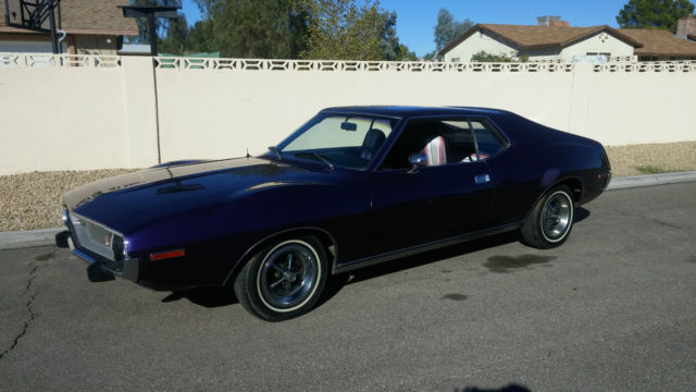 very cool amc javelin with beautiful pierre cardin interior!