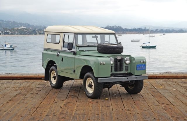 1965 land rover series iia lhd '88: body-off restored, mechanically excellent