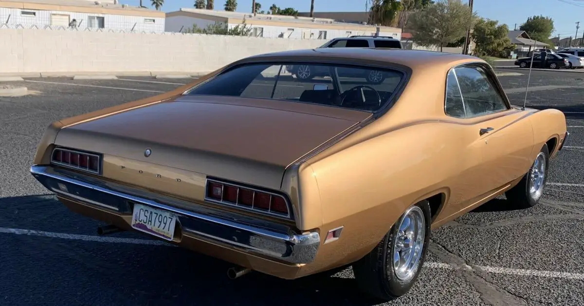 1970 ford fairlane 500 brown rwd automatic 500