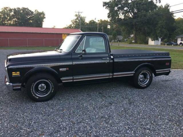 1971 chevrolet c/k 10 series cheyenne 10 super big block truck nice options