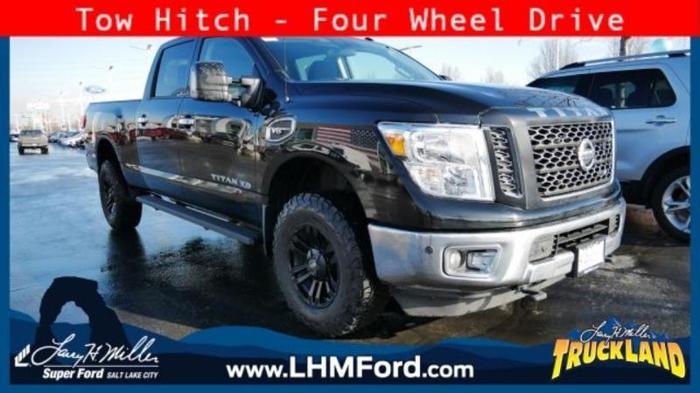 2017 nissan titan xd sv 4x4 sv 4dr crew cab for sale in salt lake city, utah