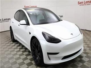2022 Tesla Model 3 performance