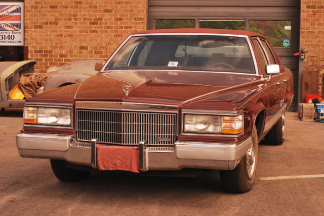 1992 cadillac brougham with only 39,234 miles