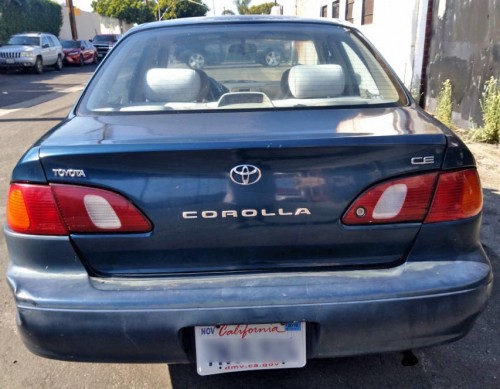 2000 toyota corolla ce in california by owner