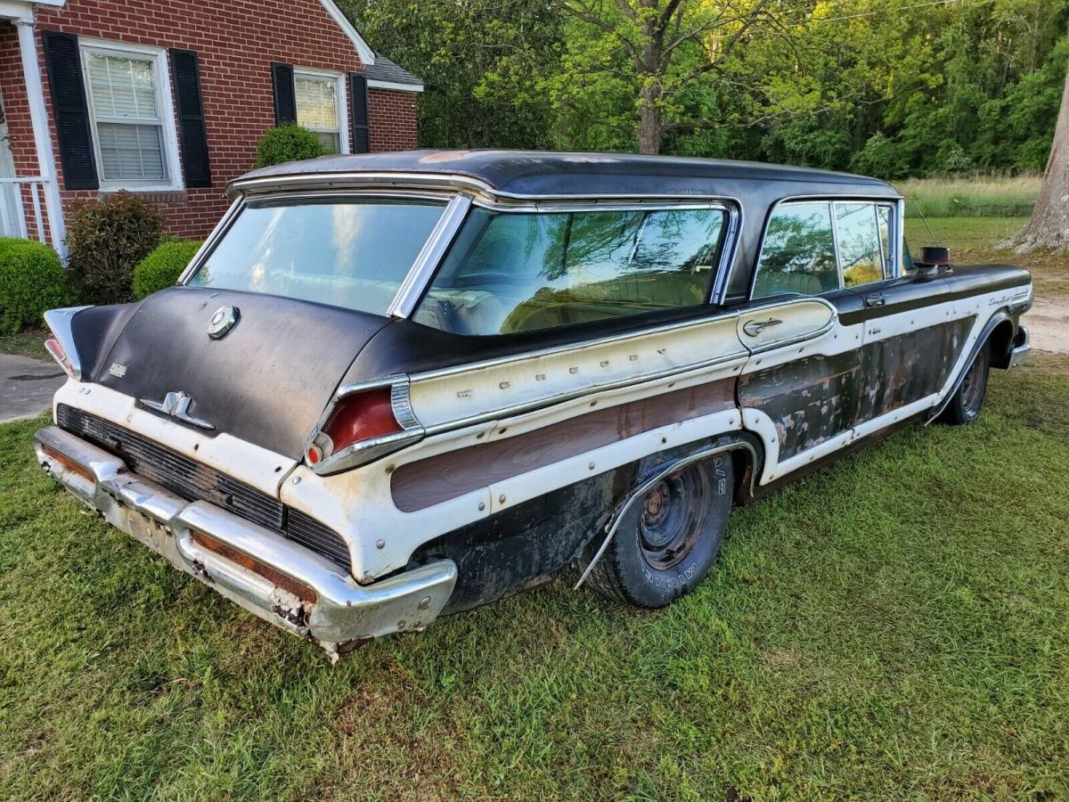 1957 mercury colony park hardtop 9 passenger wagon, 312 v8, complete, 1 of 7386