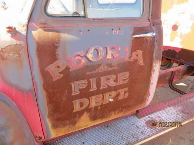 53 chevy fire truck