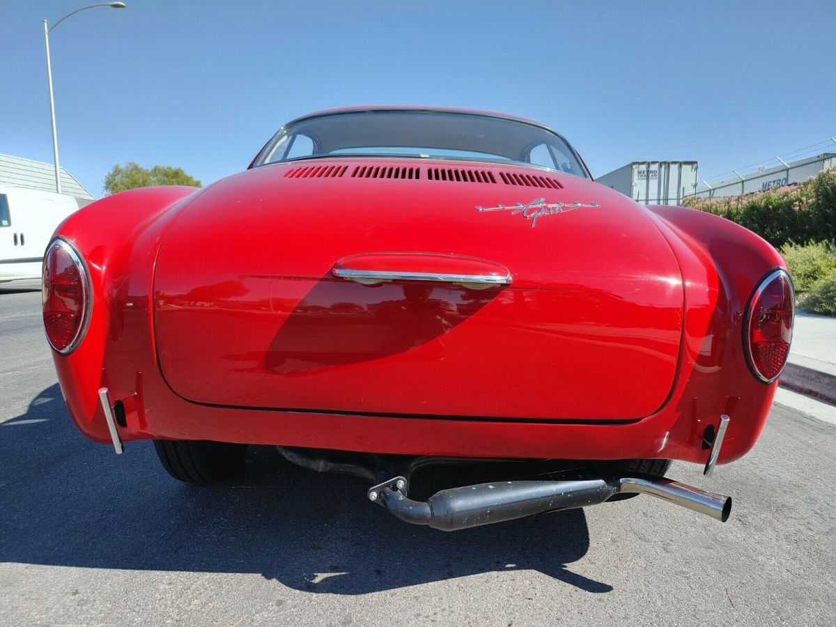 1962 volkswagen karmann ghia 1200cc 4-speed manual 2-door red