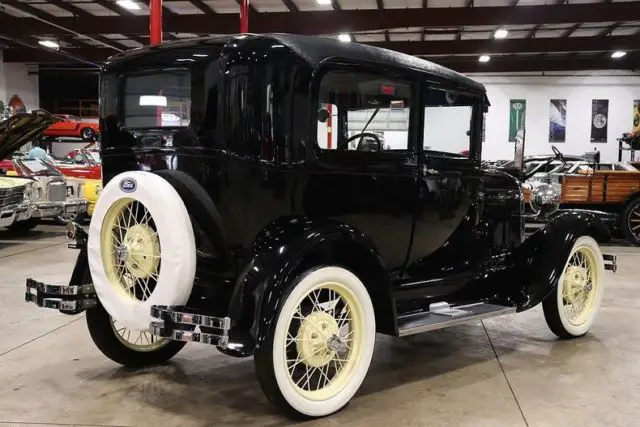 1929 ford model a 41380 miles black coupe 4 cyl manual