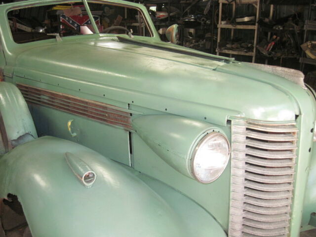 1938 buick 4 door phaeton convertible. matching # engine. worth $60k+ restored
