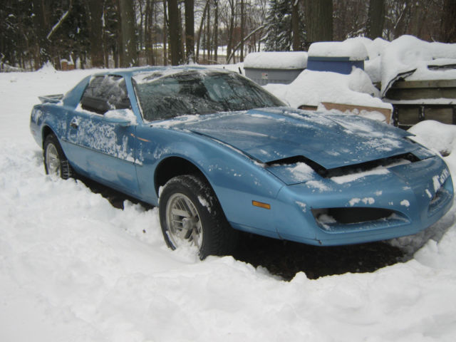 1990 firebird formula 350,az. car,no rust roller, eng/trans gone,mint interior