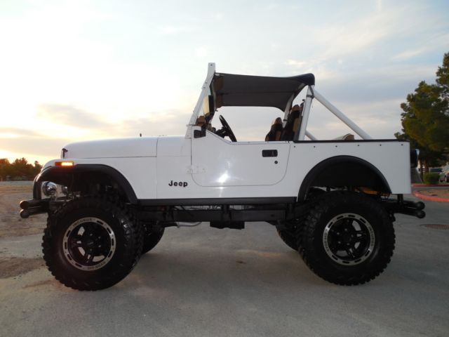 1981 jeep cj 7 laredo v8 motor, auto trans, ps - pdb - tilt - a/c "see video"