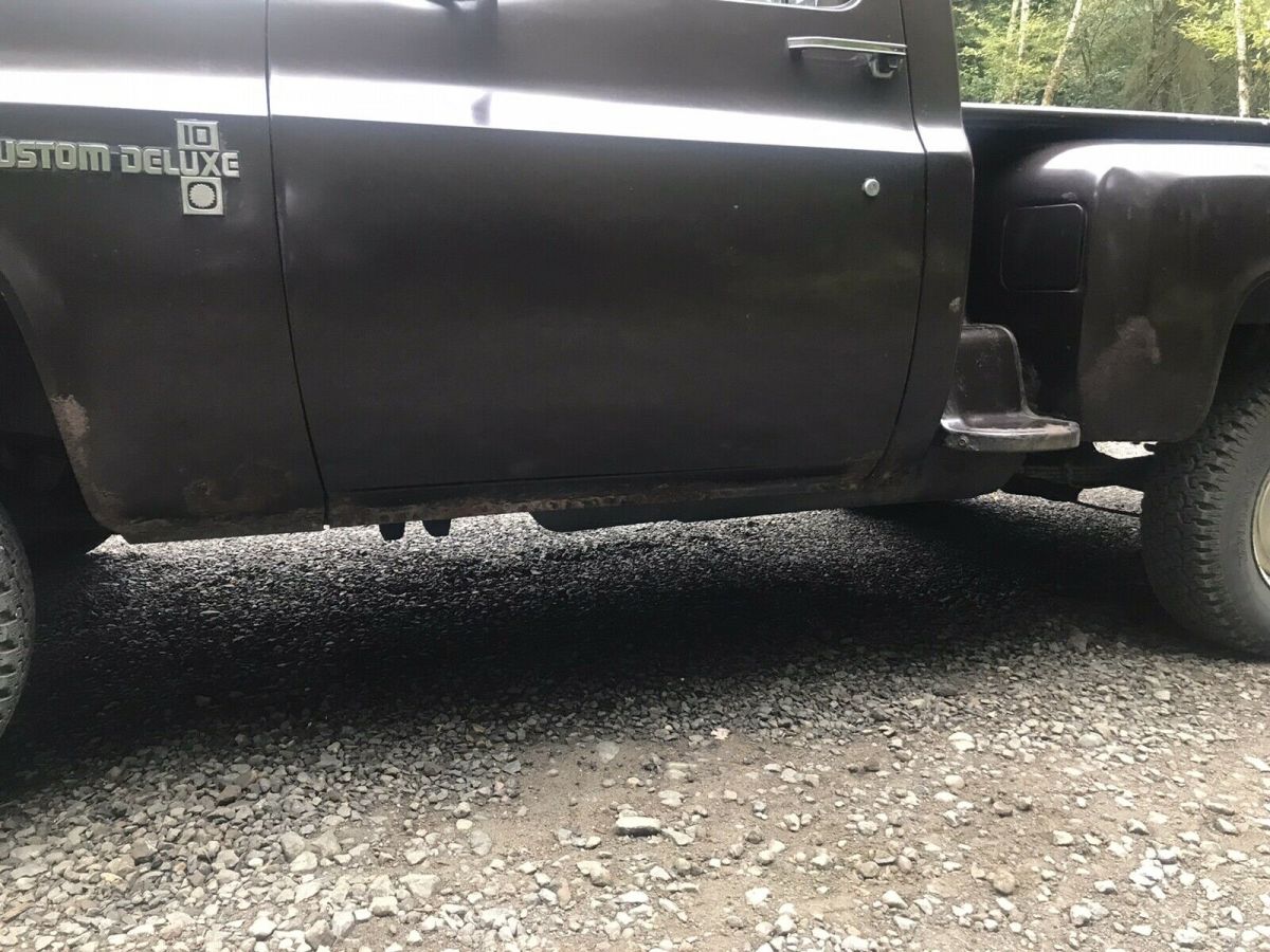 1986 chevrolet k10 pickup brown 4wd automatic